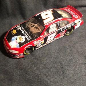NASCAR Bill Elliott The Muppet 9 car autographed